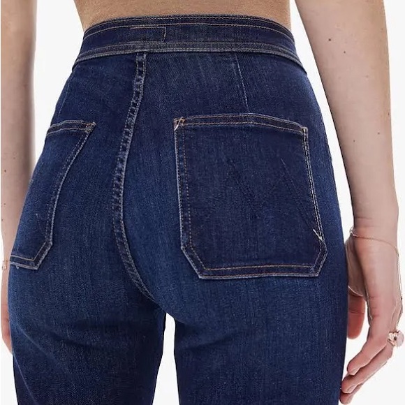 Never worn | Mother High Waisted Smokin' Double Welt Heel - Picture 15 of 15